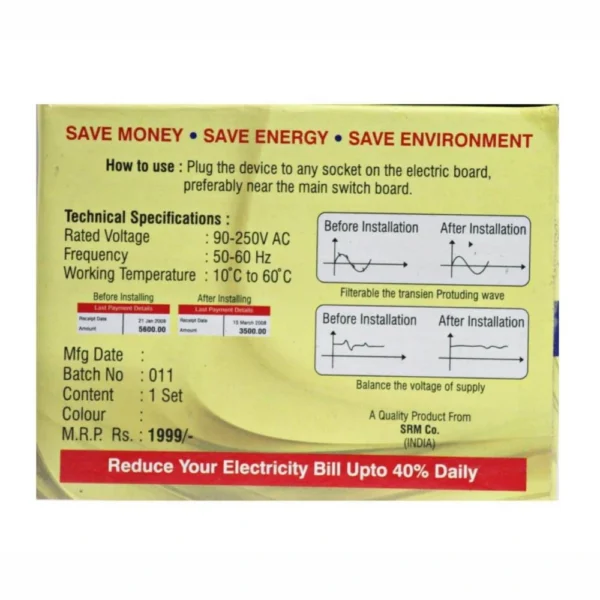 Energy Saver Device